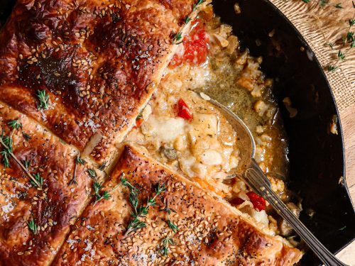 Tourte aux Légumes Vegan (Les Restes)
