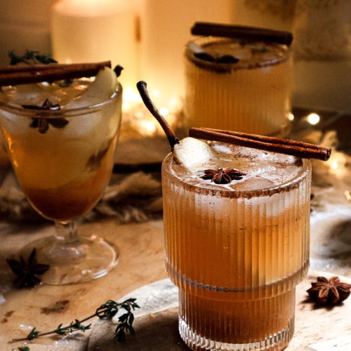 Cocktail aux Poires Façon Tarte Tatin
