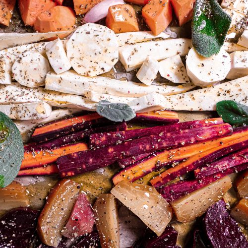 Légumes d'Hiver Rôtis au Four Tout Simplement