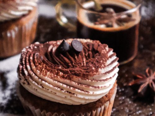 Cupcakes Vegan Façon Tiramisu