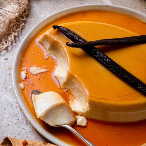 Flan Vegan Fondant au Caramel