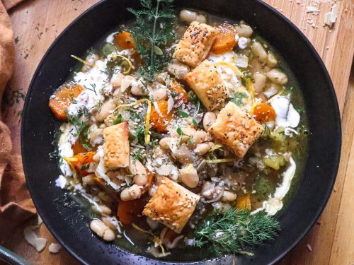 Soupe Vegan Petit Budget Haricots Blanc, Carotte et Céleri