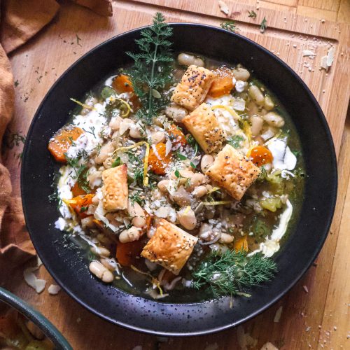 Soupe Vegan Petit Budget Haricots Blanc, Carotte et Céleri