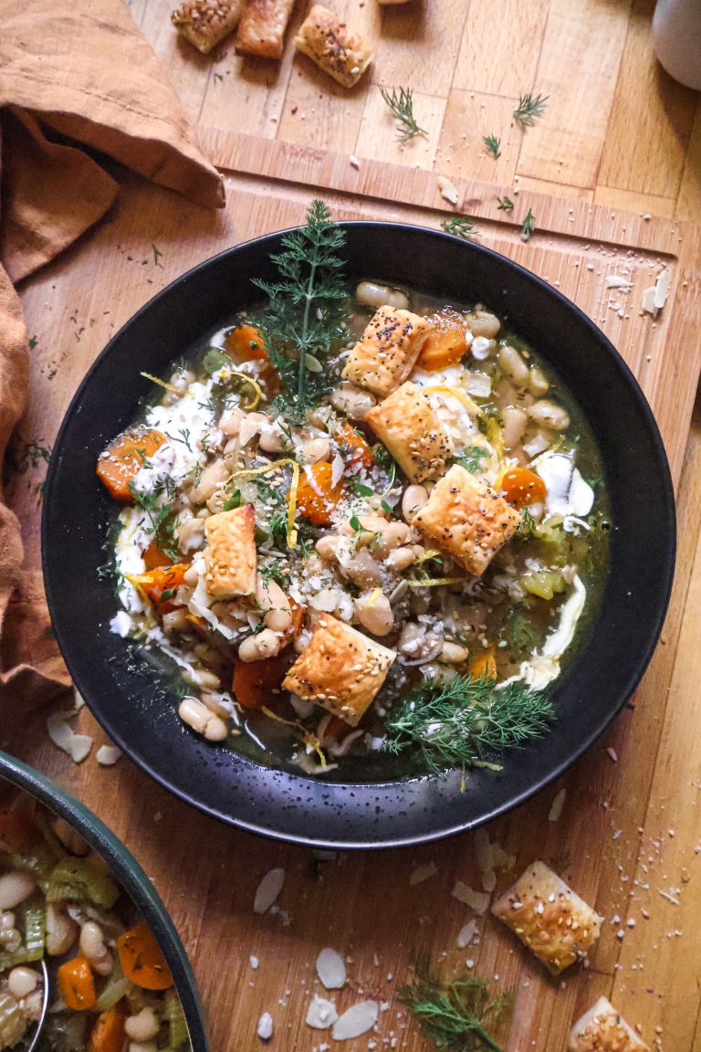Soupe Vegan Petit Budget Haricots Blanc, Carotte et Céleri