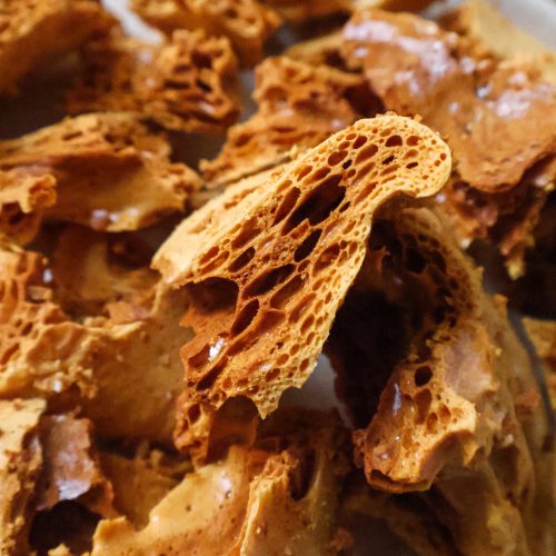 3 ingrédients Bonbons Nid d'Abeille ou HoneyComb Vegan