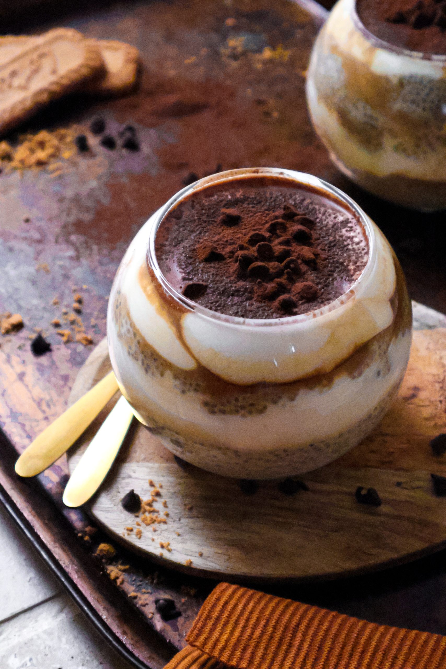 Pudding de Chia Vegan Façon Tiramisu