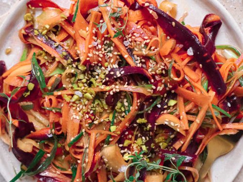 Salade de Rubans de Carottes
