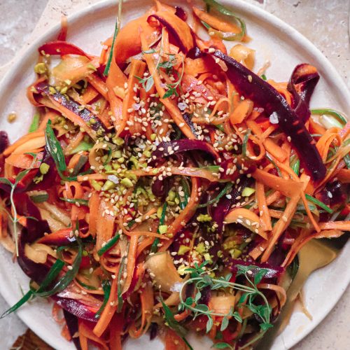 Salade de Rubans de Carottes