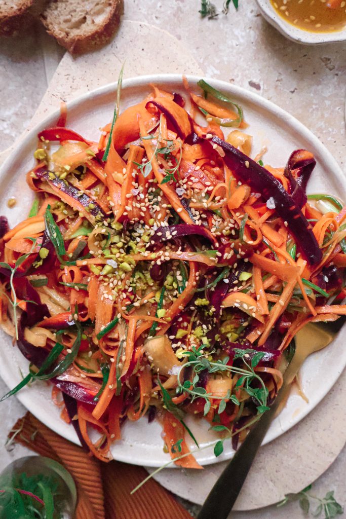 Salade de Rubans de Carottes