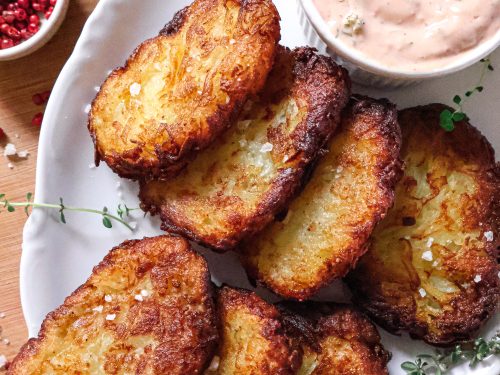 Galettes de Pomme de Terre Ultra Croustillantes Vegan (Hash Brown)