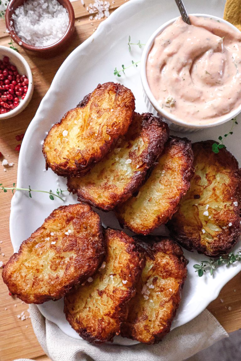 Galettes de Pomme de Terre Ultra Croustillantes Vegan (Hash Brown)