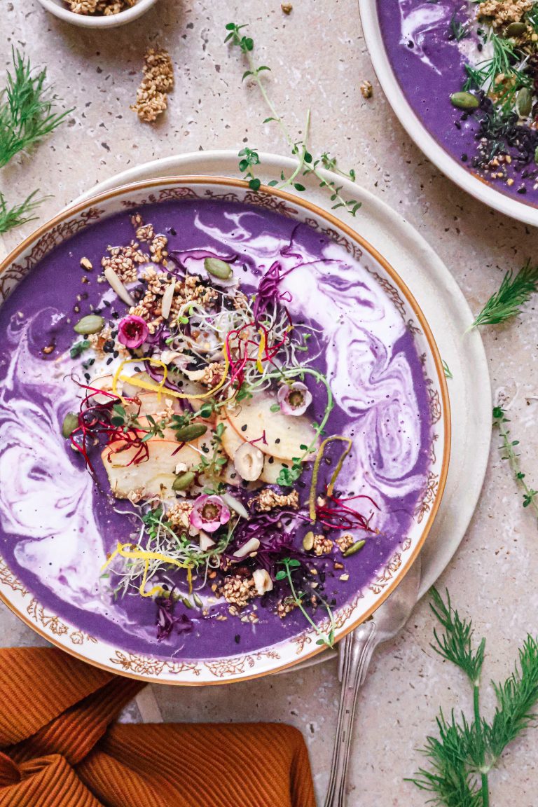 Soupe de Chou Rouge Vegan