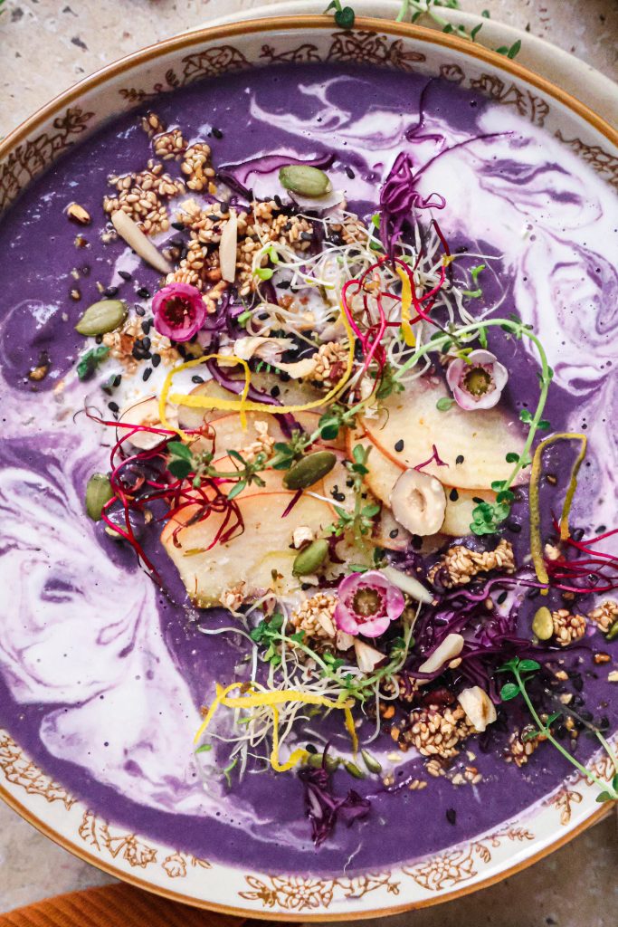 Soupe de Chou Rouge Vegan