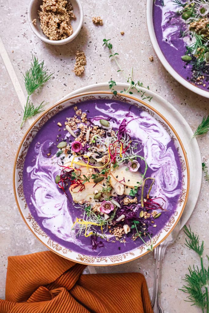 Soupe de Chou Rouge Vegan