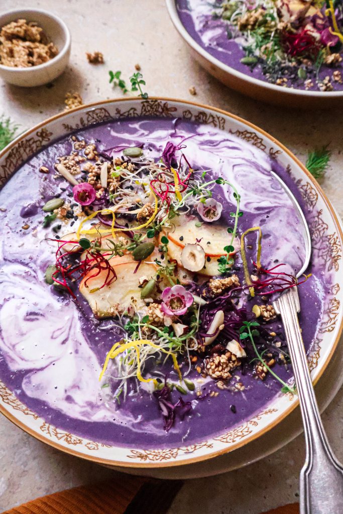 Soupe de Chou Rouge Vegan