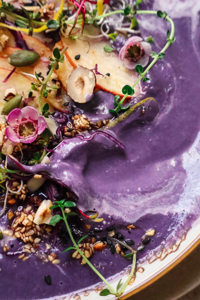 Soupe de Chou Rouge Vegan