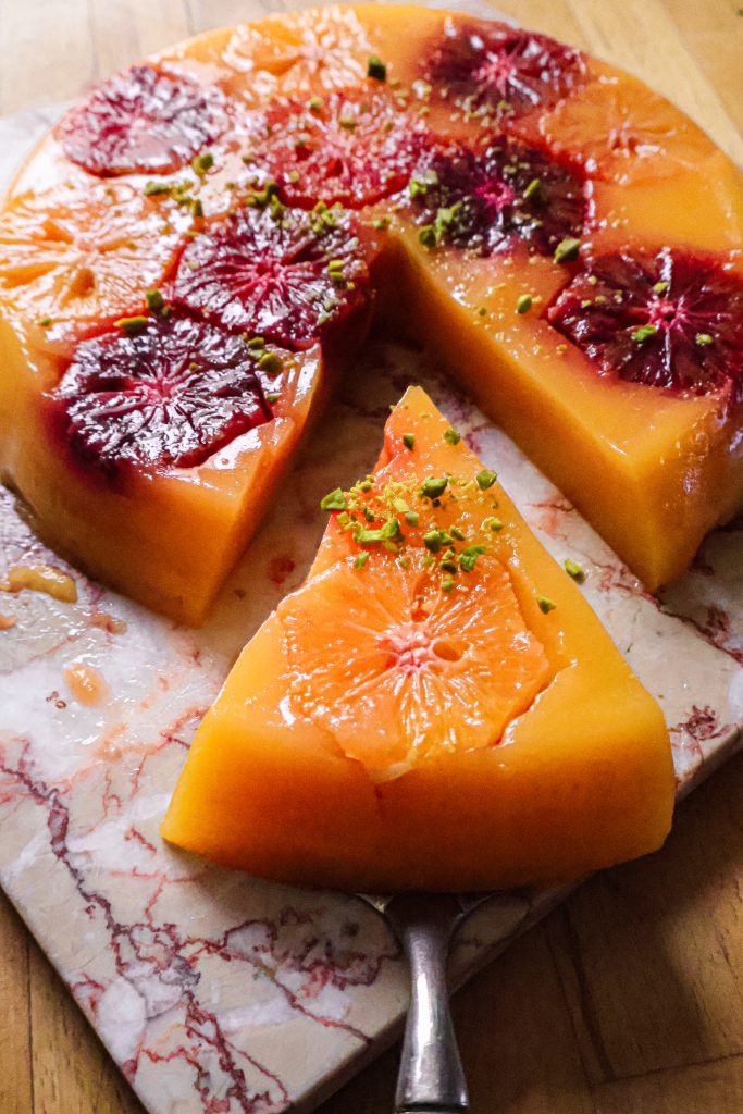 Gâteau Gelée Vegan à l'Orange