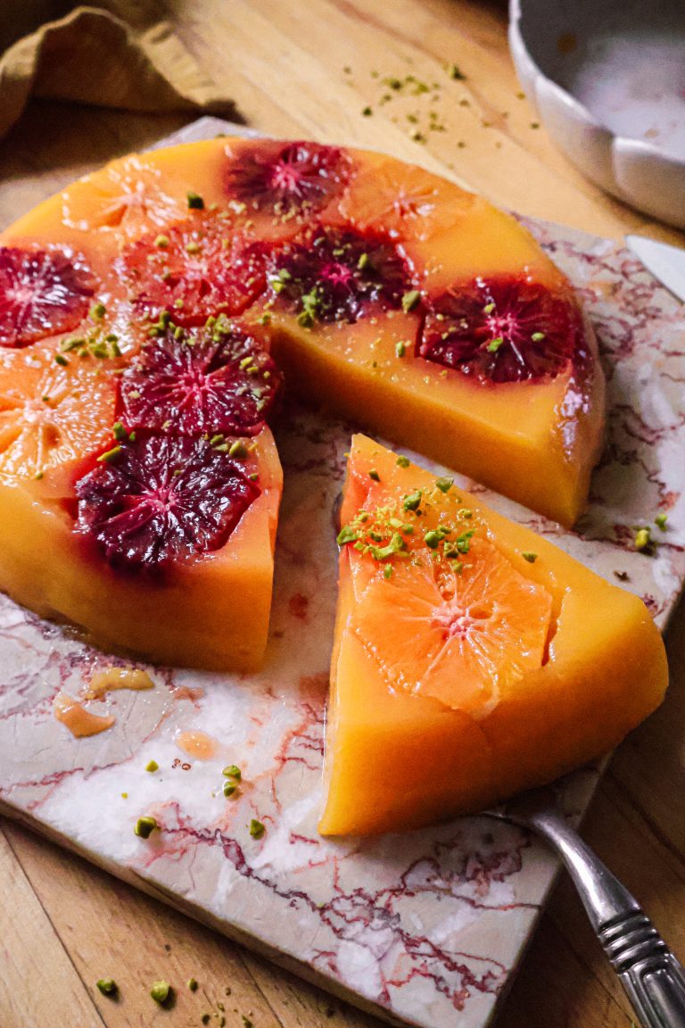 Gâteau Gelée Vegan à l'Orange