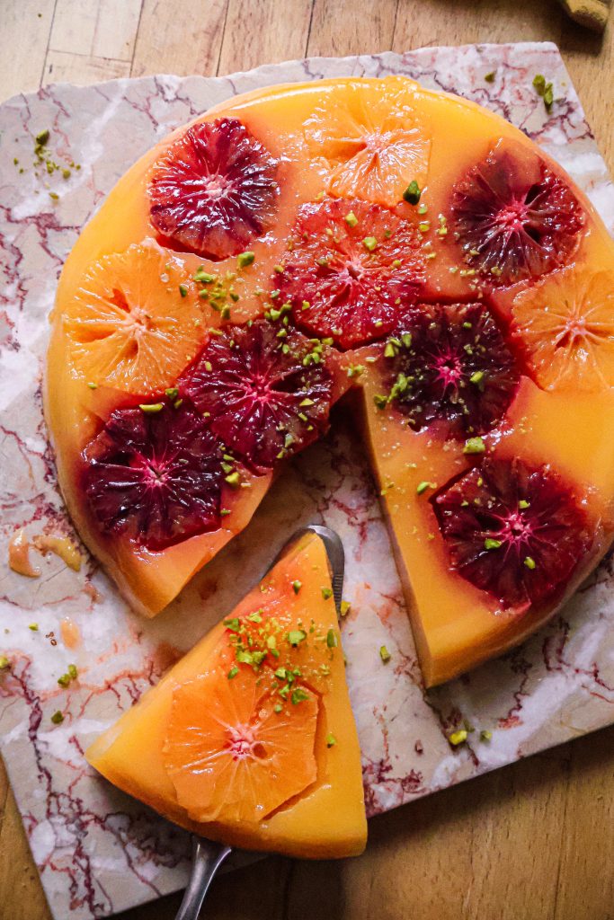 Gâteau Gelée Vegan à l'Orange