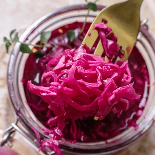 Pickles de Chou Rouge