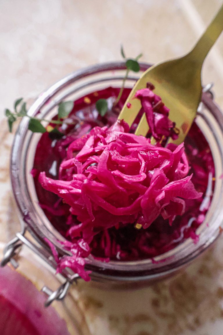 Pickles de Chou Rouge