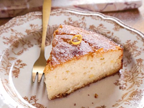 Gâteau Vegan au Citron Entier
