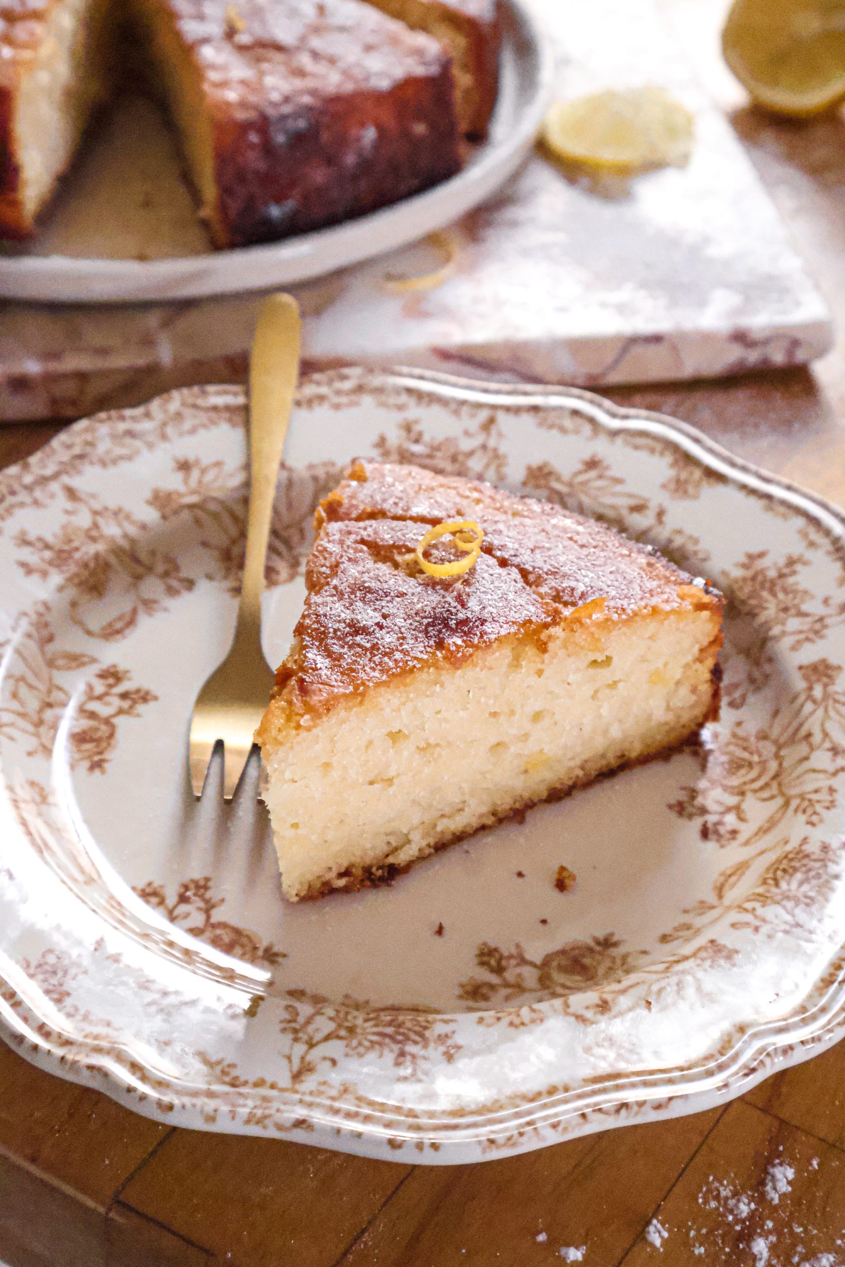 Gâteau Vegan au Citron Entier