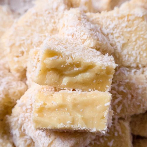 Bouchées de Crème Pâtissière Vegan