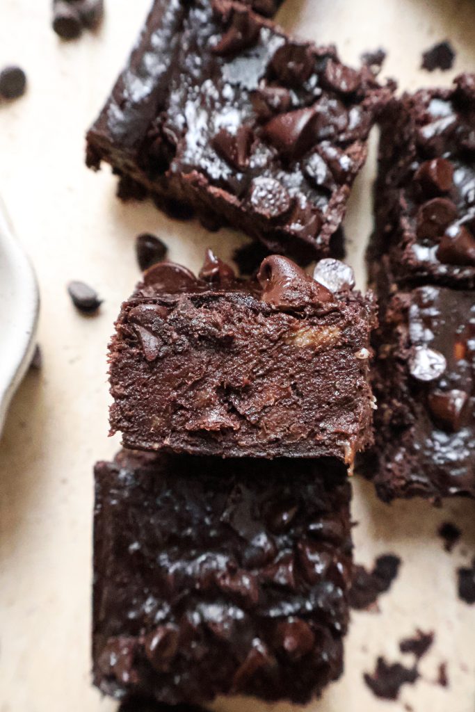 Brownie Vegan Sain 3 Ingrédients - Sans Gluten