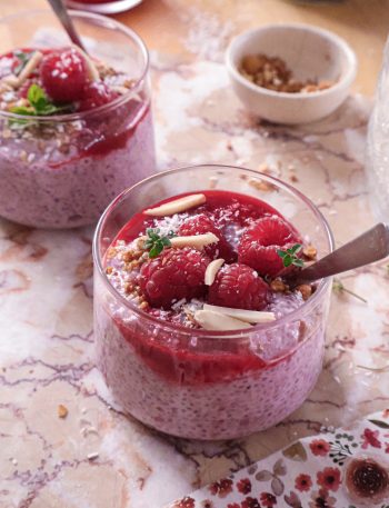 Pudding de Chia Vegan Framboise & Lait d'Amande