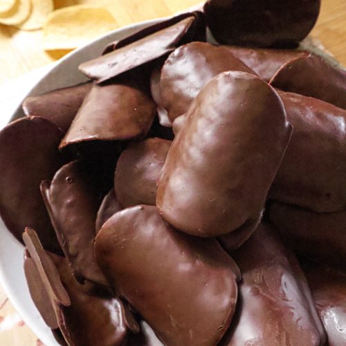 Pringles au Chocolat Vegan - 2 Ingrédients