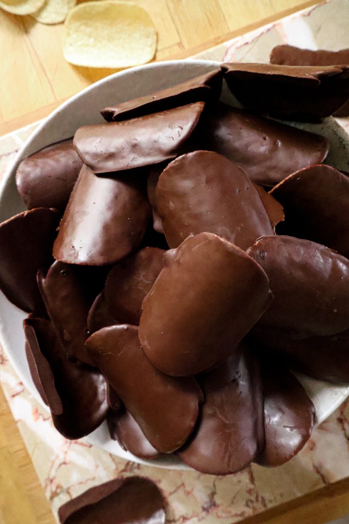 Pringles au Chocolat Vegan - 2 Ingrédients