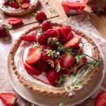 Tarte aux Fraises & Ricotta Vegan