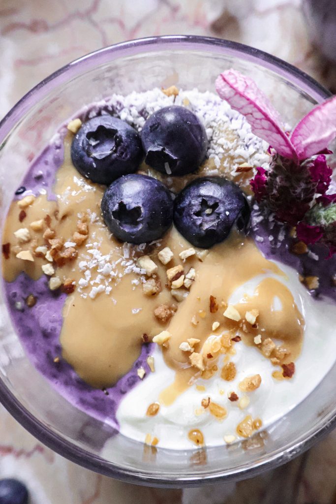 Pudding de Chia Vegan aux Myrtilles