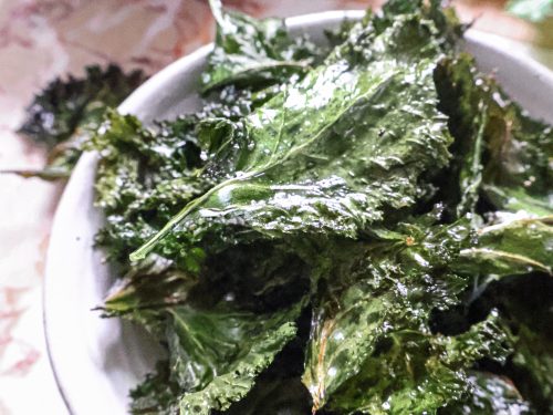Chips de Kale Hyper Facile