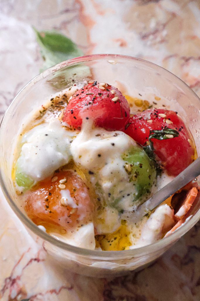 Verrines Fraîcheur Vegan Melon, Pastèque & Concombre