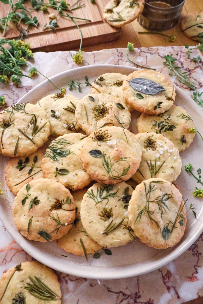 Biscuits Salés Vegan aux Herbes