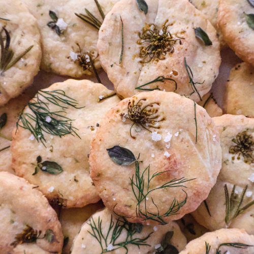 Biscuits Salés Vegan aux Herbes