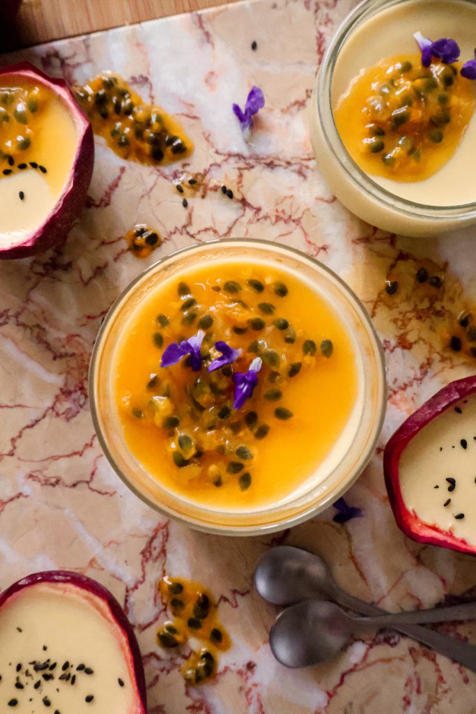 Crème Vegan aux Fruits de la Passion