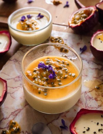 Crème Vegan aux Fruits de la Passion