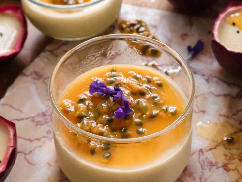Crème Vegan aux Fruits de la Passion