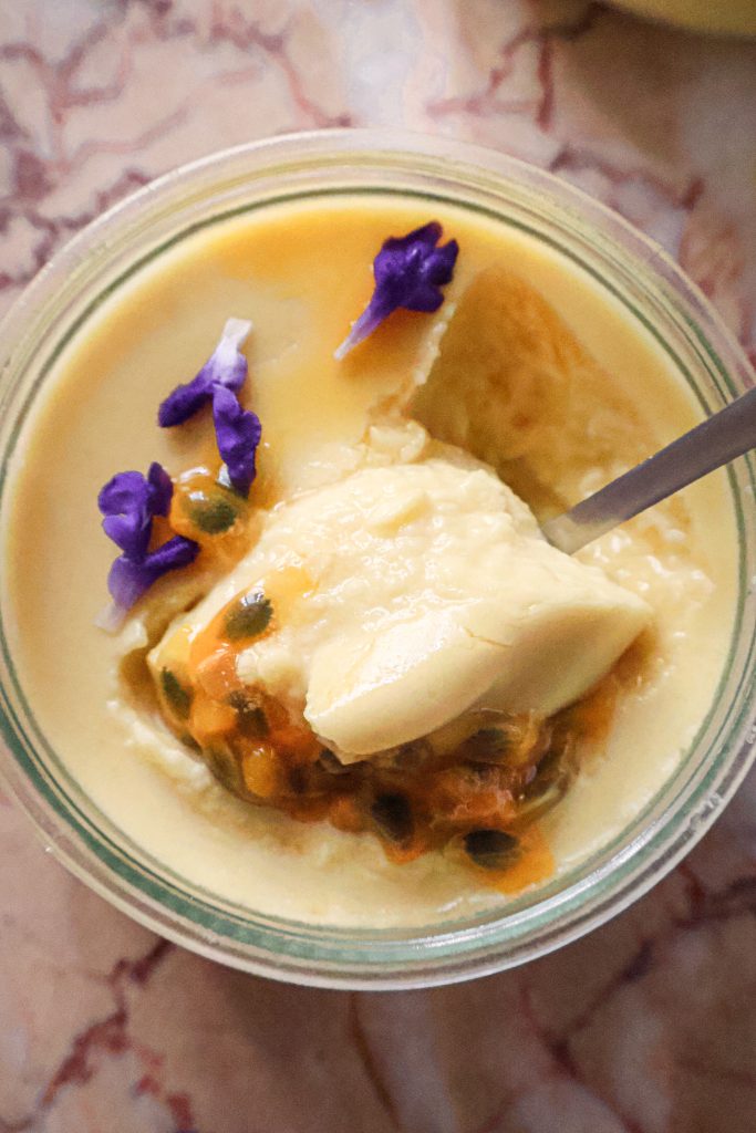 Crème Vegan aux Fruits de la Passion