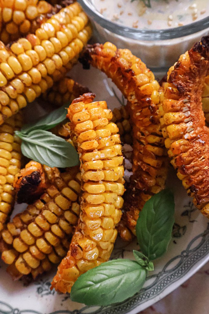 Quartiers de Maïs Grillés Vegan - Corn Ribs