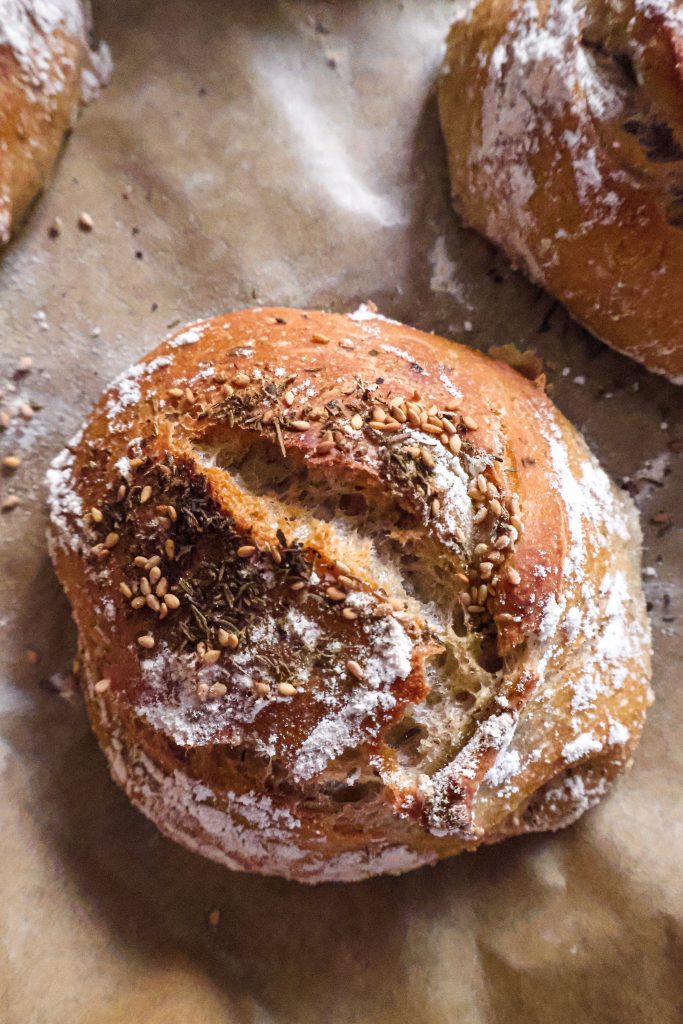 Petits Pains Maison au Za'atar