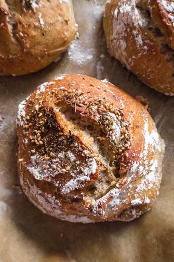 Petits Pains Maison au Za'atar