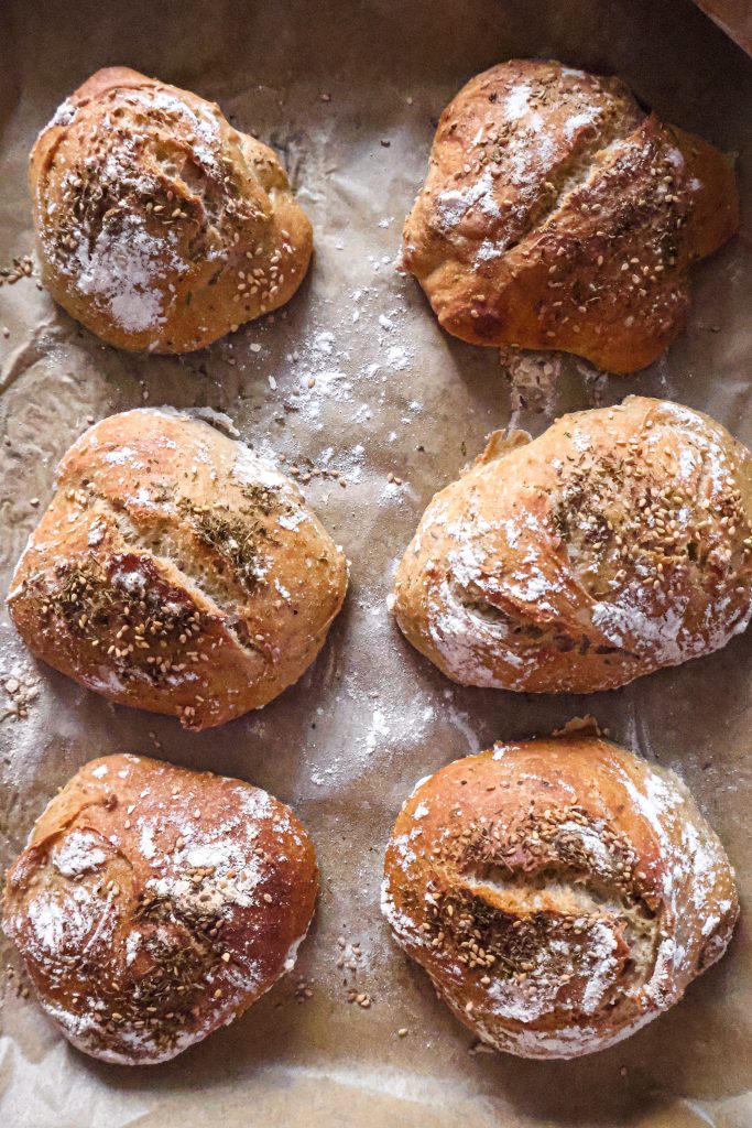 Petits Pains Maison au Za'atar