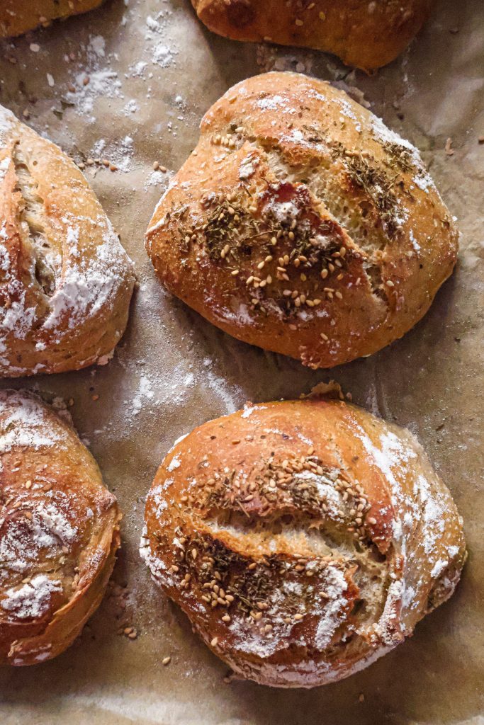 Petits Pains Maison au Za'atar