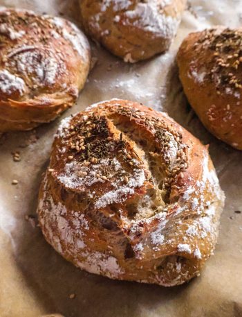 Petits Pains Maison au Za'atar