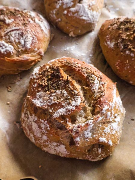 Petits Pains Maison au Za'atar