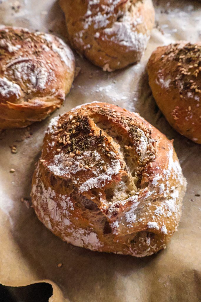 Petits Pains Maison au Za'atar
